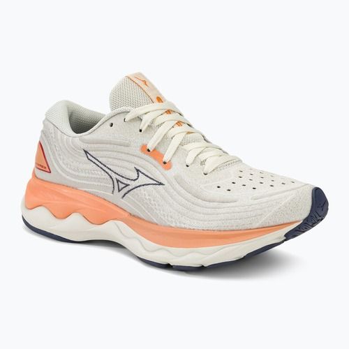 Кросівки для бігу жіночі Mizuno Wave Skyrise 4 snow white/blue/coral reef