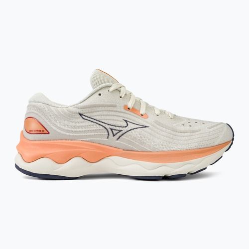 Кросівки для бігу жіночі Mizuno Wave Skyrise 4 snow white/blue/coral reef