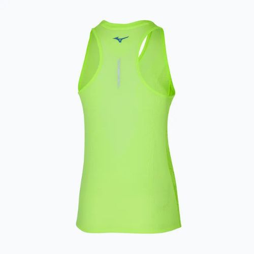 Танк топ для бігу жіночий Mizuno Aero Tank neolime