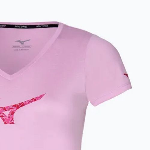Футболка для бігу жіноча Mizuno Impulse Core RB Tee pink lavender