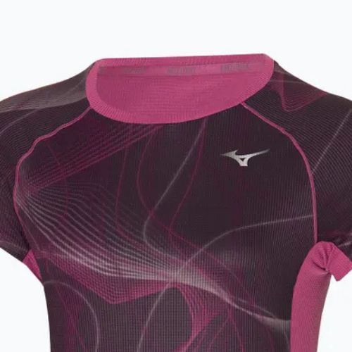 Футболка для бігу жіноча Mizuno Aero Tee gape wine