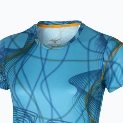 Футболка для бігу жіноча Mizuno Graphic Tee milky blue