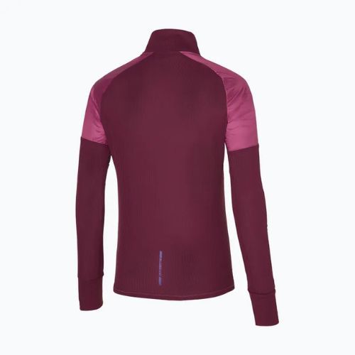 Лонгслів для бігу жіночий Mizuno Hybrid LS Tee magenta haze