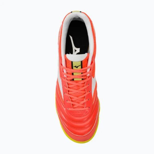 Кросівки футбольні чоловічі Mizuno Morelia Sala Club TF neon flame/white