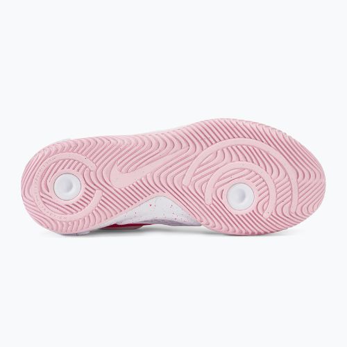 Жіночі волейбольні кросівки Nike Hyperquick Court Flight SE білі/рожева піна/фіолетовий туман/м'ятна піна