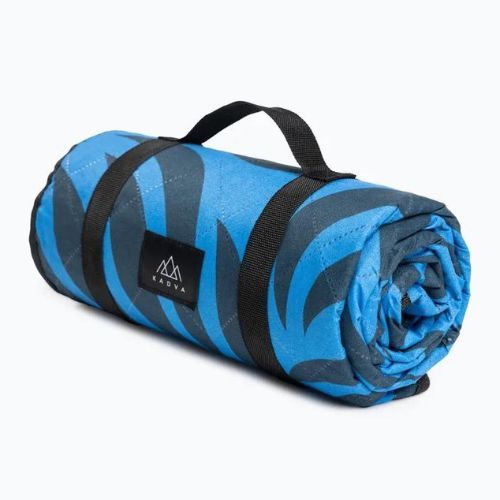 Пікніковий плед KADVA Rulo 170x140 см синій