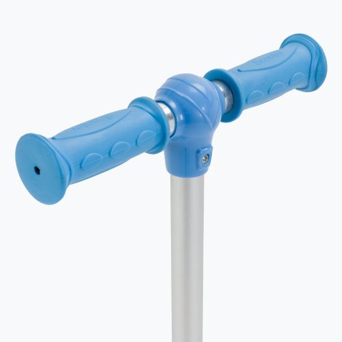 Самокат 3х колісний дитячий HUMBAKA Starshine LED блакитний