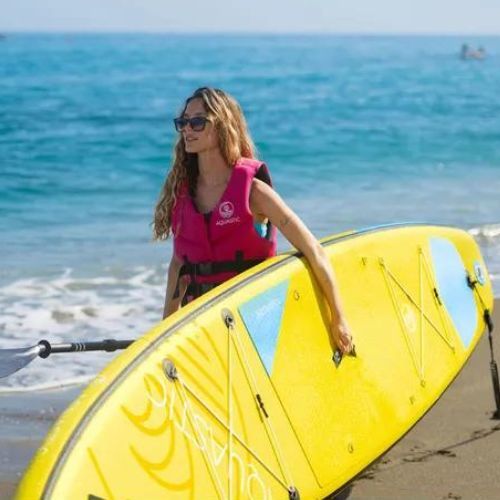 Дошка SUP AQUASTIC Touring 12'6" жовтий