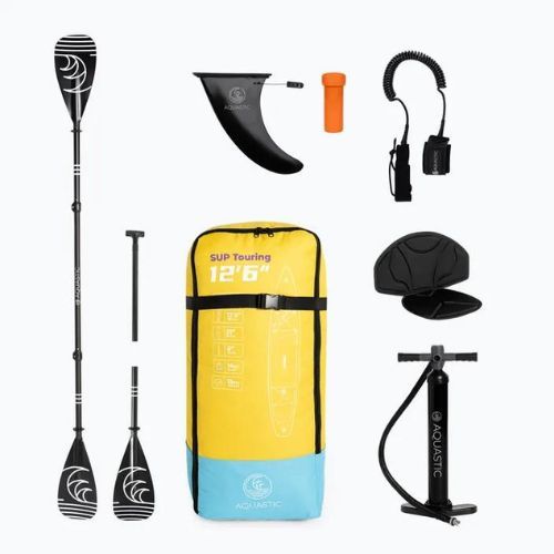 Дошка SUP AQUASTIC Touring 12'6" жовтий