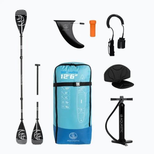 Дошка SUP AQUASTIC Touring 12'6" 2024 blue