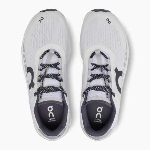 Кросівки для бігу чоловічі On Cloudmonster allwhite