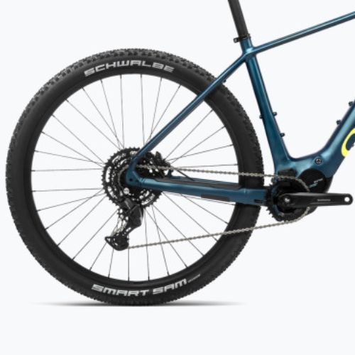 Велосипед електричний Orbea Urrun 40 2024 borealis blue/luminous yellow