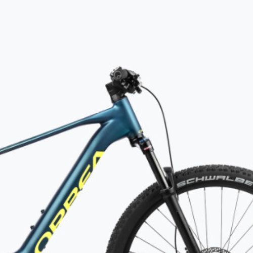 Велосипед електричний Orbea Urrun 40 2024 borealis blue/luminous yellow