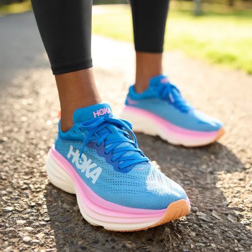 Кросівки для бігу жіночі HOKA Bondi 8 coastal sky/all aboard
