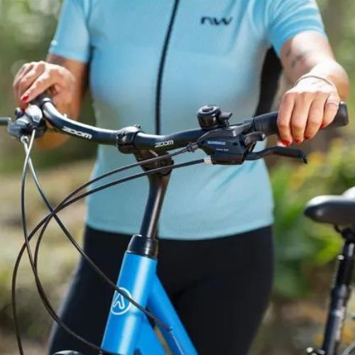 Велосипед трекінговий жіночий ATTABO Trekking 17" блакитний