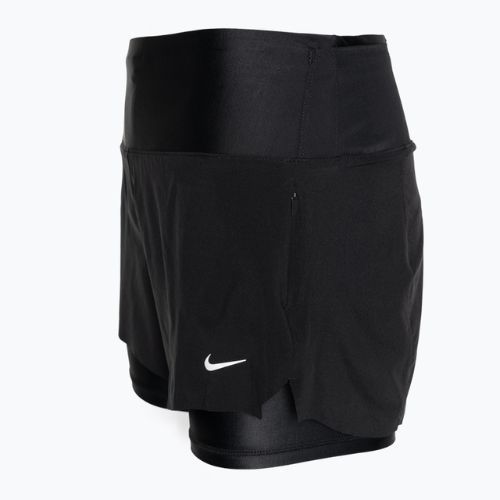 Шорти для бігу жіночі Nike Dri-Fit Swift Mid-Rise 3" 2IN1