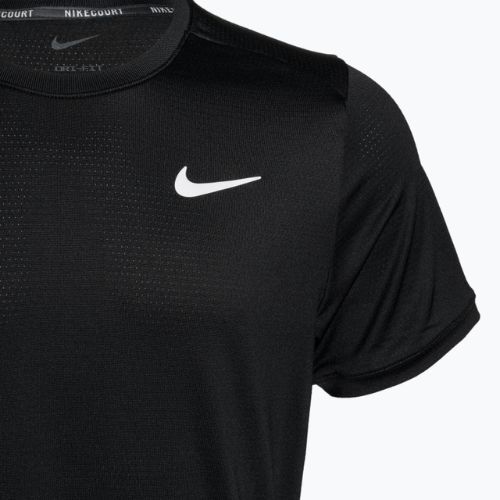 Футболка тенісна чоловіча Nike Court Dri-Fit Advantage black/white