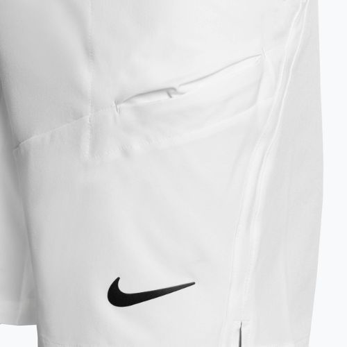 Шорти тенісні чоловічі Nike Court Dri-Fit Advantage 9" white/white/black