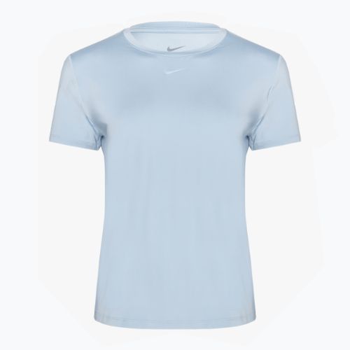 Футболка для бігу жіноча Nike One Classic Dri-Fit light armory blue/black