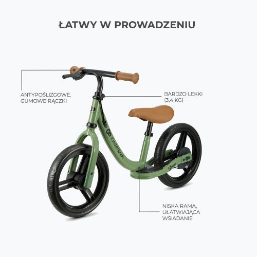 Біговел Kinderkraft Space green