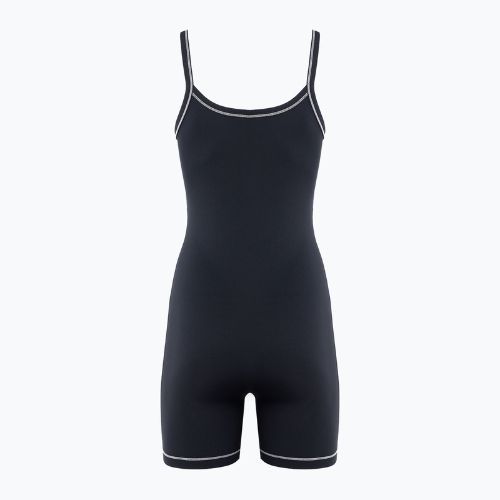 Комбінезон жіночий Nike One Dri-FIT Short black/light orewood brown/cool grey