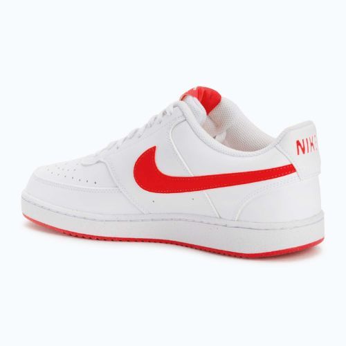 Кросівки чоловічі Nike Court Vision Low Next Nature white/university red