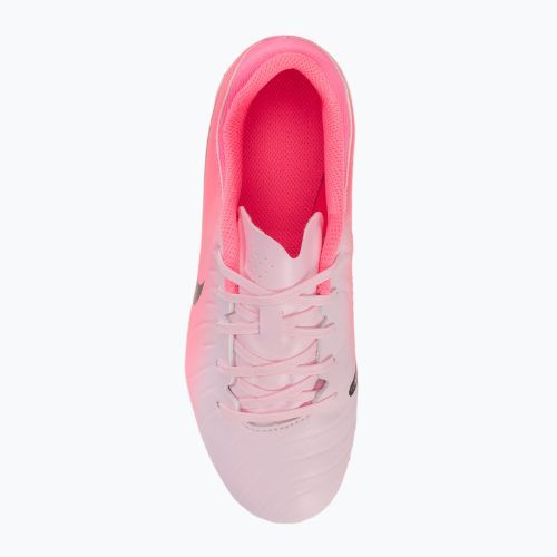 Кросівки футбольні дитячі Nike Tiempo Emerald Legend 10 Academy FG/MG pink foam/black