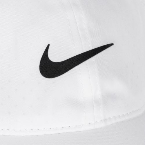 Кепка Nike Dri-Fit Club Cap Unstructured Featherlight white/black