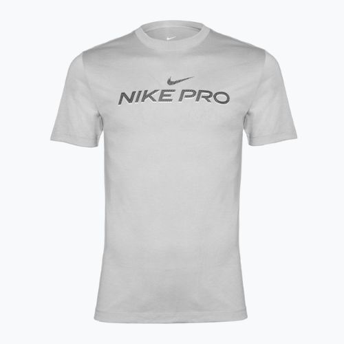 Футболка тренувальна чоловіча Nike Dri-Fit Fitness light smoke grey
