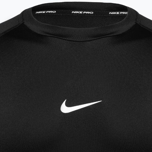 Кофта для тренувань чоловічий Nike Pro Dri-Fit Tight Fitness black/white