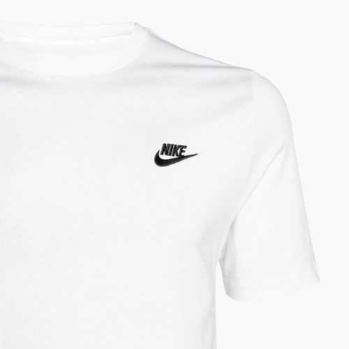 Футболка чоловіча Nike Sportswear Club black white/black