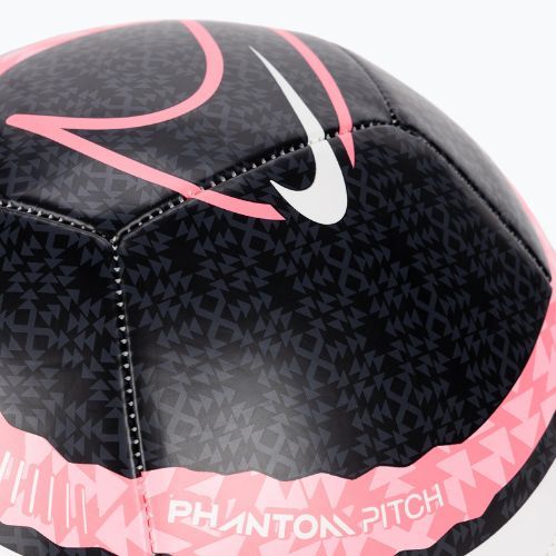 М'яч футбольний Nike Phantom white/black/sunset pulse розмір 5