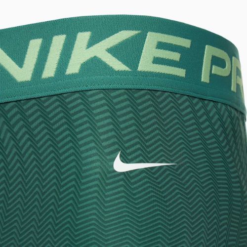 Шорти для тренувань жіночі Nike Pro Dri-Fit Mid-Rise 3" Printed bicoastal/white