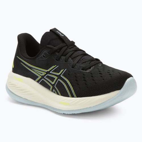 Кросівки для бігу жіночі ASICS Gel-Cumulus 26 black/safety yellow