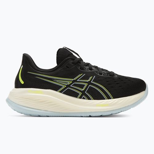 Кросівки для бігу жіночі ASICS Gel-Cumulus 26 black/safety yellow