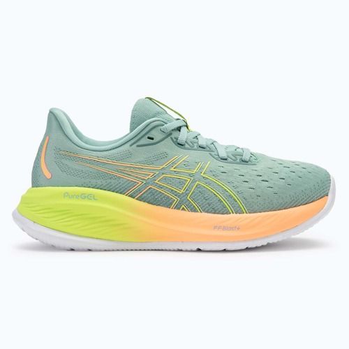Кросівки для бігу жіночі ASICS Gel-Cumulus 26 Paris light celadon/safety yellow