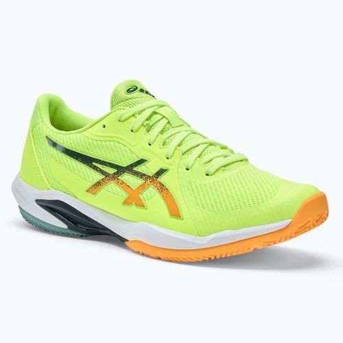 Кросівки для паделю чоловічі ASICS Solution Swift FF 2 safety yellow/stadium orange