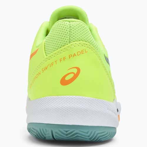 Кросівки для паделю чоловічі ASICS Solution Swift FF 2 safety yellow/stadium orange