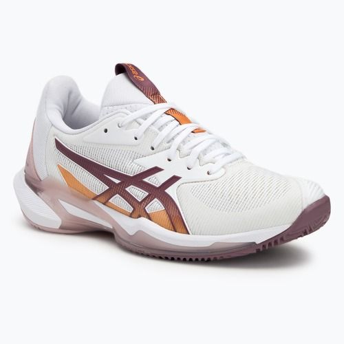 Кросівки для тенісу жіночі ASICS Solution Speed FF 3 Clay white/dusty mauve