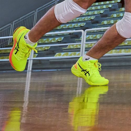 Кросівки чоловічі ASICS Netburner Ballistic FF 3 Paris safety yellow/black