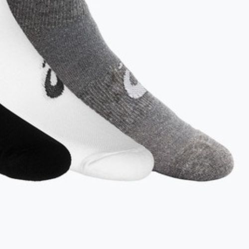 Шкарпетки для бігу ASICS Quarter 3 пари black/grey/white