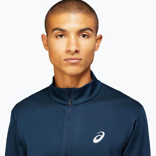 Кофта для бігу чоловіча ASICS Core 1/2 Zip Winter Top french blue