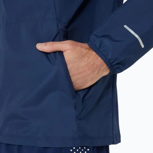 Куртка для бігу чоловіча ASICS Icon blue expanse / birch