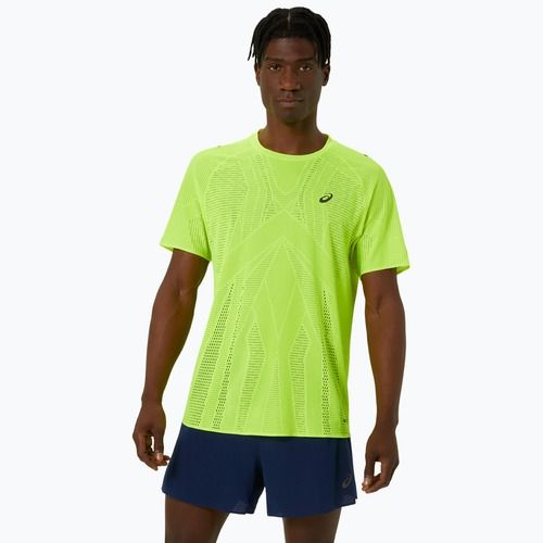 Футболка для бігу чоловіча ASICS Metarun Top safety yellow