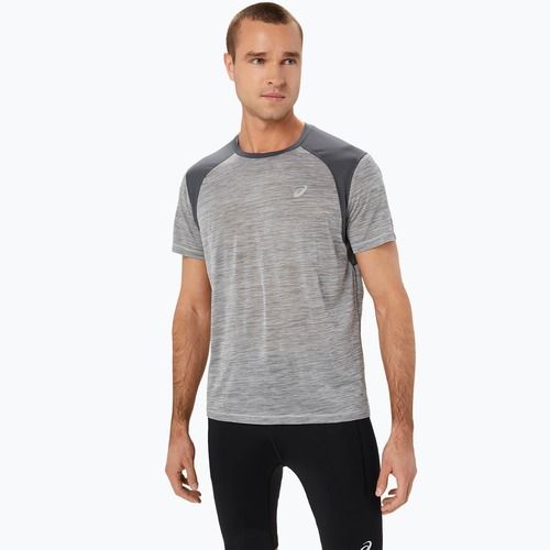 Футболка для бігу чоловіча ASICS Road Top piedmont grey/dark grey