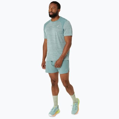 Футболка для бігу чоловіча ASICS Road Top light celadon/celadon