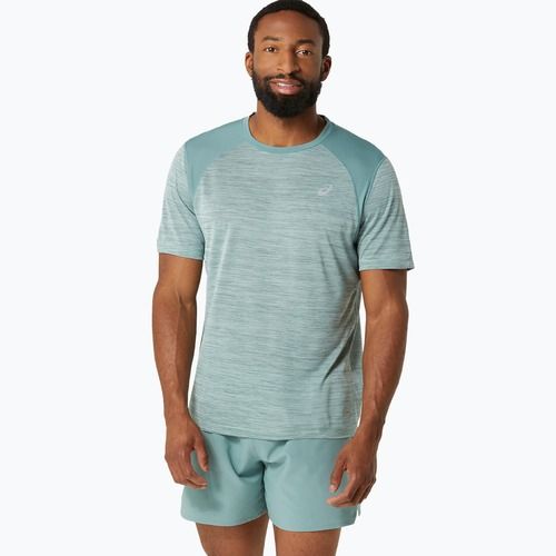 Футболка для бігу чоловіча ASICS Road Top light celadon/celadon