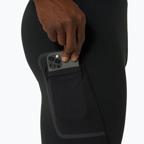 Легінси для бігу чоловічі ASICS Road Winter performance black