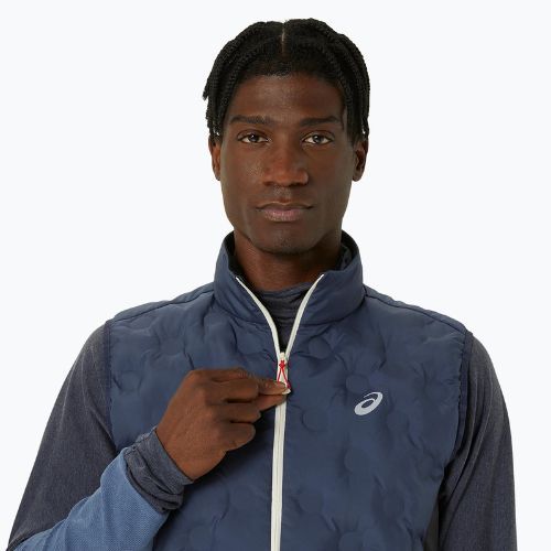 Жилет для бігу чоловічий ASICS Road Winter midnight