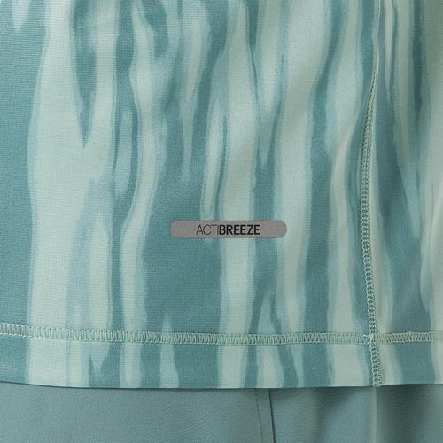 Футболка для бігу чоловіча ASICS Road All Over Print Top light celadon/celadon